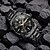 cheap Quartz Watches-A New Digital Diamond-Shaped Dial Elegant Men&#039;S Quartz Watch - Ipx7 Waterproof Rating Luminous Date And Day Display Alloy Strap - Fashionable And Trendy Versatile For Casual Wear Ideal Gift For Li