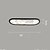 economico Lampade da soffitto-plafoniera a led moderna 60/80cm forme geometriche luci da incasso in metallo stile moderno finiture verniciate geometriche 220-240v 110-120v