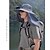 abordables Faros delanteros-Sombrero de pesca al aire libre con ventilador solar de ala ancha - 1 pieza, chal de protección para el cuello, protección solar, transpirable y refrescante, perfecto para campamentos de verano, senderismo y aventuras de pesca
