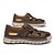 abordables Sandalias casuales-Sandalias deportivas blancas de punta cerrada para hombre, con tiras ajustables y suela resistente para actividades al aire libre y deportes acuáticos.