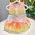 voordelige Hondkleding &amp; Accessoires-Regenboogvlinder hondenjurken voor kleine hondenmeisjes, puppy kant tutu prinsessenjurk kattenoutfit huisdier vlinderkostuum voor kitten chihuahua yorkie keeshond