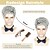 abordables Perruques historiques-Perruque homme courte gris argenté, perruque homme cheveux synthétiques naturels superposés pour homme homme homme quotidien Halloween