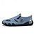 cheap Casual Sandals-Men&#039;s Sandals Blue Sports Sandals with Closed Toe and Adjustable Fit for Hiking Running and Summer Activities