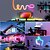 abordables Bandes lumineuses led-Bande lumineuse LED néon 2 m/3 m/5 m, bande lumineuse étanche à 360 degrés avec télécommande de synchronisation musicale &amp;Éclairage flexible alimenté par USB pour salle de jeux intérieure/extérieure,