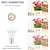 preiswerte LED-Globusbirnen-R39 E14-Sockel LED-Glühbirnen 3 W 220 V Reflektor-Flutlichtbirne, entspricht 25 W, nicht dimmbare Lampe, weiß, warmweiß, für Kronleuchter und Schreibtischlampen im Innenbereich, 3 Stück