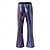 ieftine pantaloni casual-Bărbați Pantaloni Disco Pantaloni Pantaloni casual Paiete Buzunar Talie elastică Simplu Confort Petrecere Scenă Lumini Disco Epocă Sclipici Argintiu Roșu-aprins Micro-elastic