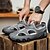economico Sandali casual-sandali da uomo in rete marrone con cinturini regolabili e suola ammortizzata per escursioni, spiaggia e avventure estive