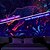 זול שטיחי קיר של Blacklight-שטיחים שחורים זוהרים בחושך מסיבת זוהר ריאקטיבית UV בעלי חיים יער טיגריס השבטים בטבע קישוטי תצוגה לחדרי סלון חדר שינה