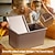 cheap Cake Molds-2pack Pullman Bread Pans with Lid, Bread Loaf Pan, Non-Stick, Easy Release Sandwich Bread Loaf Pan for Baking Homemade Bread
