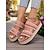 economico Infradito da Vacanza-sandali infradito intrecciati blu boho da donna – pantofole etniche con plateau per vacanze al mare e outfit estivi casual