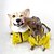 baratos capa de chuva-Capa de chuva impermeável para cachorro, poncho com capuz, capa de chuva para animais de estimação com furo para guia para cães pequenos, médios e grandes