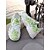 economico Per le donne-Sneakers Flyknit da donna con stampa a farfalla blu: scarpe da ginnastica leggere e alla moda per passeggiate, uscite informali e viaggi