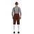 levne lederhosen-Oktoberfest Úbory Lederhosen Tričko Bavorský Mnichov Louky Pánské Karneval Pivní festival Tradiční Styl Tkanina