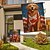 abordables Drapeaux et banderoles de jardin-Drapeau de Jardin Patriote Pour la Fête du Canada O Canada Décorations de Jardin Bannières Signes Levez les Coudes Canada