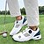 preiswerte Herren Golfschuhe-Weiß-blaue Golfschuhe für Herren mit atmungsaktivem Mesh-Obermaterial – erstklassiger Komfort und Stabilität für Golfbegeisterte