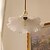 abordables Luces de isla-Lámparas colgantes LED para techo, lámparas colgantes de cristal y latón, lámparas de araña para comedor, decoración de lujo para sala de estar, 110-240 V