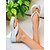 voordelige Vakantiesandalen-Zwarte plateau slippers voor dames - casual slippers met sleehak voor zomerse uitjes en dates overdag