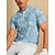 cheap Tops-Hyped-up Tropical Men&#039;s Golf Henley Shirt UPF50+