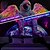 זול שטיחי קיר של Blacklight-שטיח באור שחור זוהר בחושך מסיבת זוהר UV ריאקטיבית אסטרונאוט כנפיים טריפיות הר ערפילי גלקסיה שטיח תלוי אומנות קיר קירול לסלון חדר שינה
