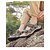 voordelige Buitensandalen-Outdoor-wandelsandalen voor heren - Zomerstrandsandalen met verstelbare band voor avontuur
