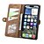 cheap iPhone Cases-Phone Case For iPhone 16 15 14 Pro Max Plus 16e 13 12 11 Pro Max Wallet Case Flip Cover with Wrist Strap Shockproof Retro Geometric Pattern TPU PU Leather