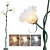 abordables lampe de chevet-Lampadaire 2/3 têtes vintage rural lampadaire salon canapé chambre lampe style français muguet fleur lampadaire