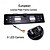 economico Telecamera posteriore auto-Telecamera posteriore con cornice per targa UE con visione notturna a 8 LED – Telecamera di retromarcia impermeabile per parcheggio auto