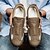 cheap Casual Sandals-Men&#039;s Sandals Blue Sports Sandals with Closed Toe and Adjustable Fit for Hiking Running and Summer Activities