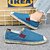 abordables Chaussures sans lacets &amp; mocassins-Chaussures espadrilles rouges à enfiler pour hommes avec semelle en jute - chaussures d&#039;été confortables et à la mode pour un usage quotidien