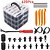 cheap Vehicle Repair Tools-725Pcs Car Fastener Clips Set with Trim Removal Tool, Retainer Push Rivet Clips Assortment for Bumper Fender Door Panel, Universal Automotive Plastic Clips Kit