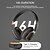 baratos Auscultadores intra-auriculares e de almofada-Fones de Ouvido Sem Fio Bluetooth H3 Over-Ear HiFi Stereo – Fone de Ouvido Dobrável com Mic Modos AUX/TF/BT Almofadas Macias Compatível com iOS  iPhone
