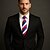 abordables Cravates &amp; noeuds papillons-Homme Cravates Travail Mariage Gentleman Style Formel Style Moderne Jacquard Mode Rayé Formel Affaires Soirée Formelle