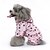 abordables imperméable-Imperméable pour chien, poncho de pluie imperméable avec capuche, veste de pluie réglable avec trou pour laisse pour chiens de petite et moyenne taille