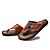 preiswerte Urlaubsandalen-Herren-Flip-Flops aus braunem Kunstleder im Vintage-Stil mit robuster Anti-Rutsch-Sohle – Outdoor-Zehentrennersandalen für Sommerwanderungen, Strandabenteuer und den täglichen Freizeitgebrauch