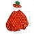 abordables Apoyo y Cuidado Animal-Decoración de césped de verano para ganso, fiesta navideña, hogar, serie creativa con patrón de frutas, juego de ganso para porche, estatua de ganso de cemento, decoración para exteriores