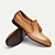 Χαμηλού Κόστους Δερμάτινα Loafers Premium-Ανδρικά μοκασίνια σε καφέ χρώμα με λεπτομέρειες φούντας – κομψά και άνετα υποδήματα για γάμους, επαγγελματικές συναντήσεις και βραδινές εκδηλώσεις