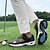 preiswerte Herren Golfschuhe-Weiß-blaue Golfschuhe für Herren mit atmungsaktivem Mesh-Obermaterial – erstklassiger Komfort und Stabilität für Golfbegeisterte