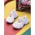 billige Sneakers til kvinder-Pink Mary Jane-sneakers i mesh til piger med perlemorrem – åndbare, lette sportssandaler til skolebrug, både til legepladsen og hverdagsbrug