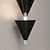 abordables Suspension-Suspension LED moderne noire, lampe de chevet, 17 x 85 cm, design linéaire, suspension en métal peint, moderne, 220-240 V, 110-120 V