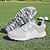 tanie Męskie buty golfowe-męskie białe buty golfowe z podeszwą multi-traction - lekka, przewiewna konstrukcja do uprawiania sportów na świeżym powietrzu