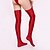economico Lucide-Calze alte fino alla coscia Finitura lucida Per donna Brillante Feticismo della pelle Effetto bagnato Tinta unica Costume per Performance Discoteca Parata dell&#039;Orgoglio Halloween Carnevale Adulti