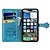 お買い得  iPhone用ケース-電話 ケース 用途 Apple AirTag iPhone 16 Pro Max プラス iPhone 15 14 Pro Max Plus iPhone 14 13 12 Pro Max Plus ウォレットカードケース フリップカバー リストストラップ付き 耐衝撃 猫 犬 TPU PUレザー