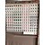 preiswerte Partybedarf-Amerikanisches Mahjong-Set. 166 weiße Spielsteine mit roter Tasche und Zubehör. 4 All-in-One-Mahjong-Ständer mit Schiebern. Komplettes Western-Mahjong-Set.