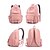 baratos Mochilas de Faculdade-Mochila de nylon impermeável cor macaroon da moda feminina, grande capacidade, vários compartimentos, design durável, alças ajustáveis, adequada para escola, faculdade e uso diário