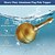 billige Hageflagg, Banner-Flaggstang Kule Topper Ornament-Flaggstang Top Erstatning Gull Aluminium Anodisert Finish - 1/2&quot;13UNC Gjenging Passer de Fleste USA Flaggstenger Lastebil Lampe Sollys