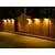 abordables Luces de camino y linternas-Luces solares para vallas, luces de pared para exteriores, 9 LED, súper brillantes, impermeables, inalámbricas, de seguridad para jardín, pared, patio y terraza.
