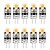 cheap LED Bi-pin Lights-G4 LED Light Bulbs AC/DC12V-24V 2W Dimmable G4 Bi-pin T3 JC Base Bulb Equivalent to 20W G4 Halogen Bulb White Warm White for crystal chandelier 10pcs