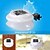 abordables Luces de camino y linternas-Luces solares para vallas, luces de pared para exteriores, 9 LED, súper brillantes, impermeables, inalámbricas, de seguridad para jardín, pared, patio y terraza.