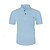 billiga Klassisk pikétröja för män-Herr Golftröja Golf pikétröjor Ledigt Sport Kavajslag Kortärmad Grundläggande Bekväm Slät Knappar Jacquard Sommar Normal Svart Vit Marinblå Blå Himmelsblå Mörkgrå Golftröja