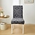 cheap Dining Chair Cover-Dining chair Cover For Home Polar Fleece Fabric Chair Cover Stretch Slipcovers Seat Chair Covers